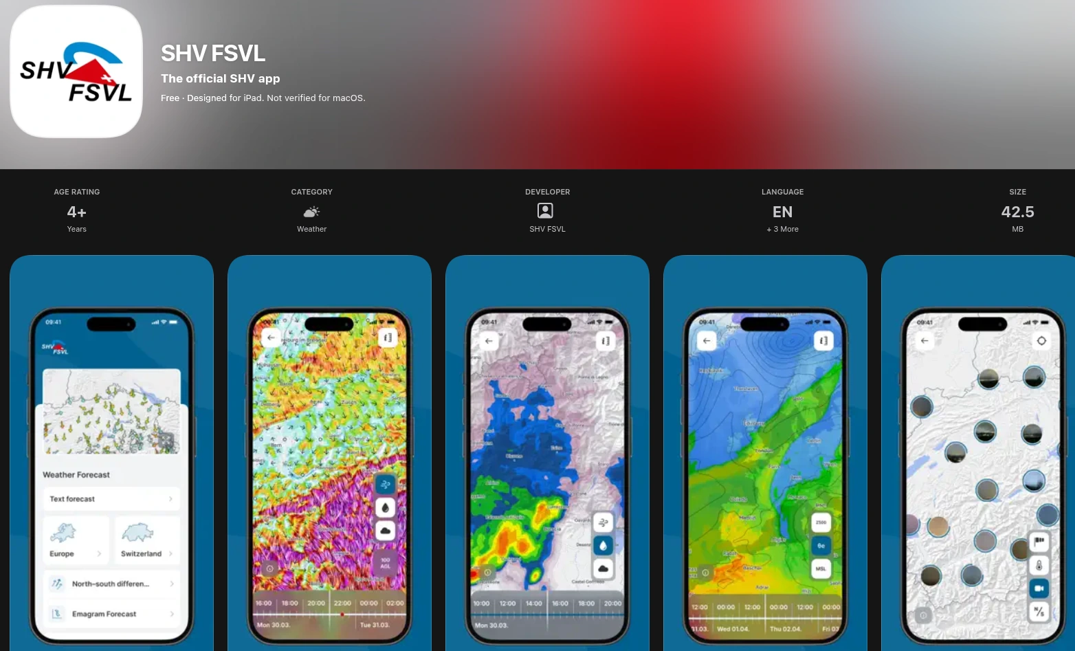 App SHV/FSVL